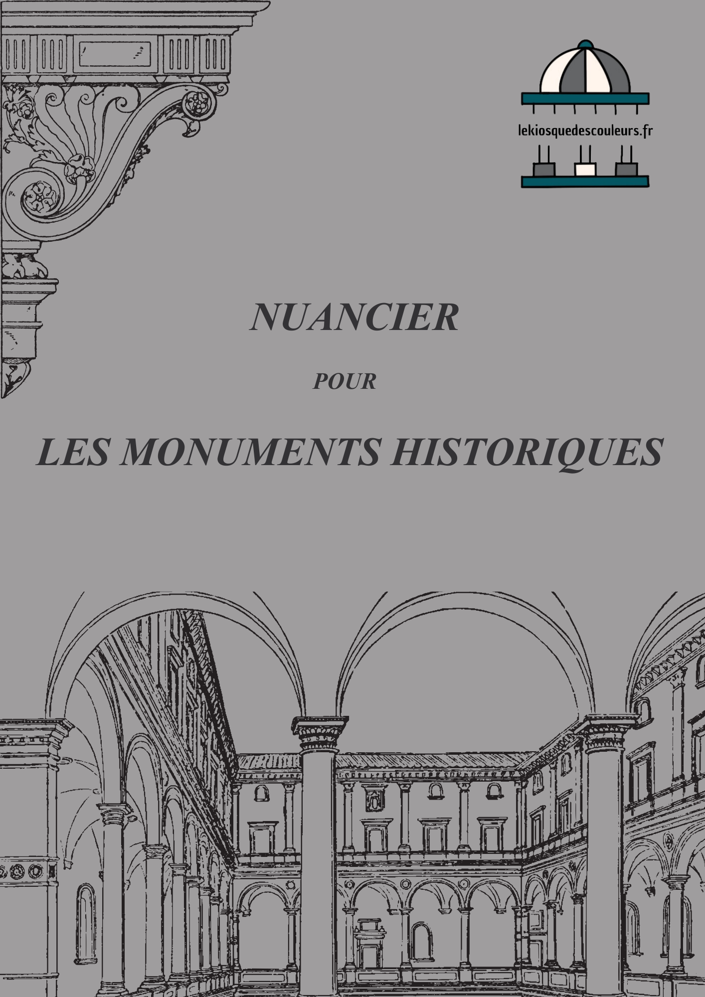 Nuancier pour les couleurs des monuments historiques