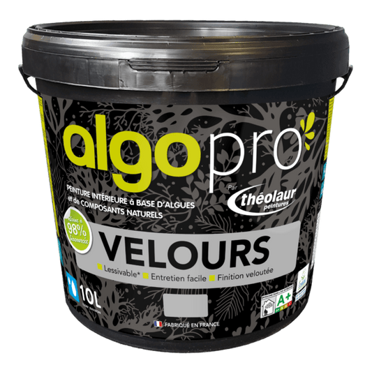 Peinture murale velours blanc