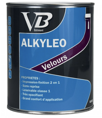 VB Alkyleo velours nuancier Chromatic  - Peinture 2 en 1 (apprêt et finition) pour murs, plafonds, boiseries