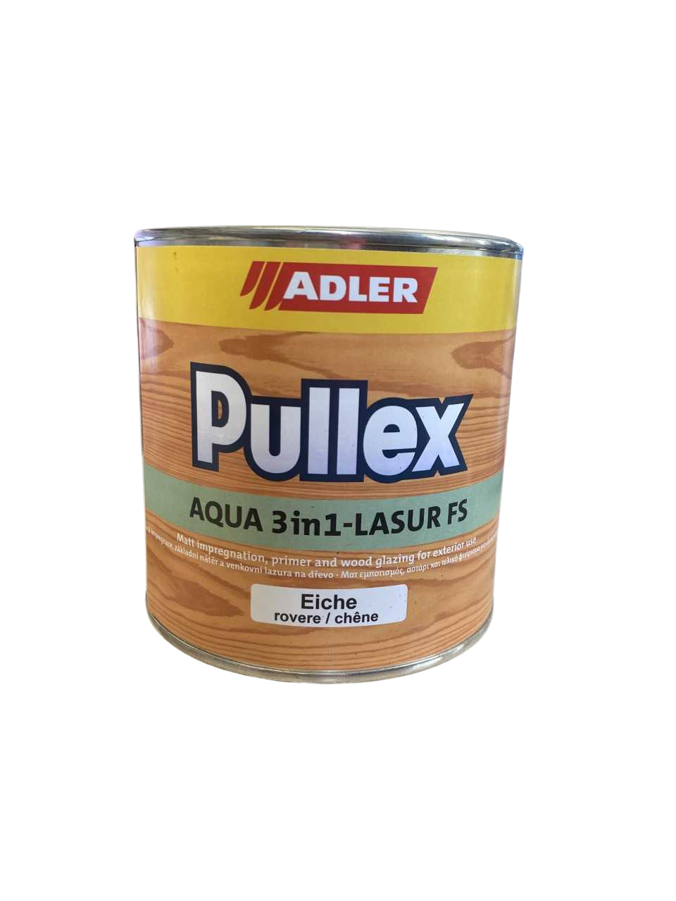 Lasure hydro pullex 3 en 1 chêne en 0.75L