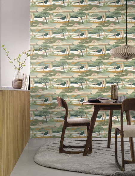 Collection de Papier Peint CASAMANCE - L'île aux oiseaux