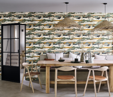 Collection de Papier Peint CASAMANCE - L'île aux oiseaux