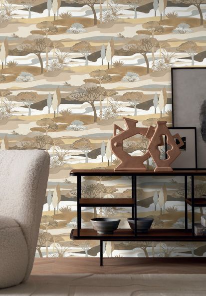 Collection de Papier Peint CASAMANCE - L'île aux oiseaux