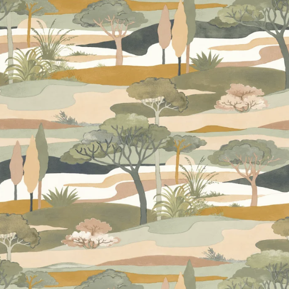 Collection de Papier Peint CASAMANCE - L'île aux oiseaux
