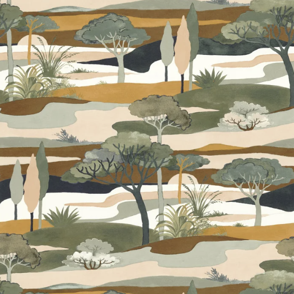 Collection de Papier Peint CASAMANCE - L'île aux oiseaux