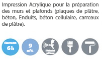 Viva Prim Pro - Peinture d'impression pour préparation des supports