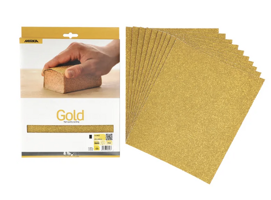 Feuille abrasive Gold MIRKA 230 x 280 mm