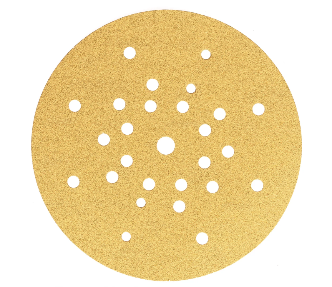 Disque abrasif auto-agrippant 27 trous Gold Ø 225 mm MIRKA