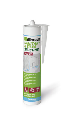 Illbruck - GS242 Mastic silicone sanitaire 310 ml