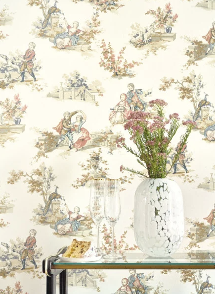Collection de Papier Peint CASADECO - Les belles toiles de Jouy 2