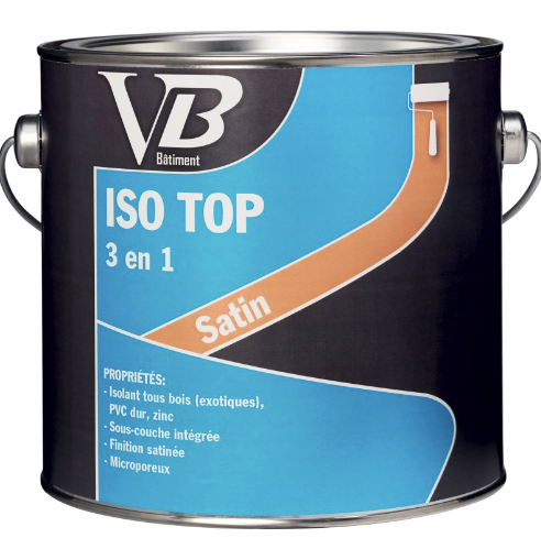 Isotop 3 en 1 nuancier Chromatic - Apprêt et finition multisupports