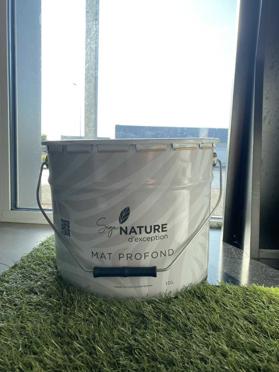 Sign'ature mat profond blanc - Peinture mate haut de gamme pour murs et plafonds