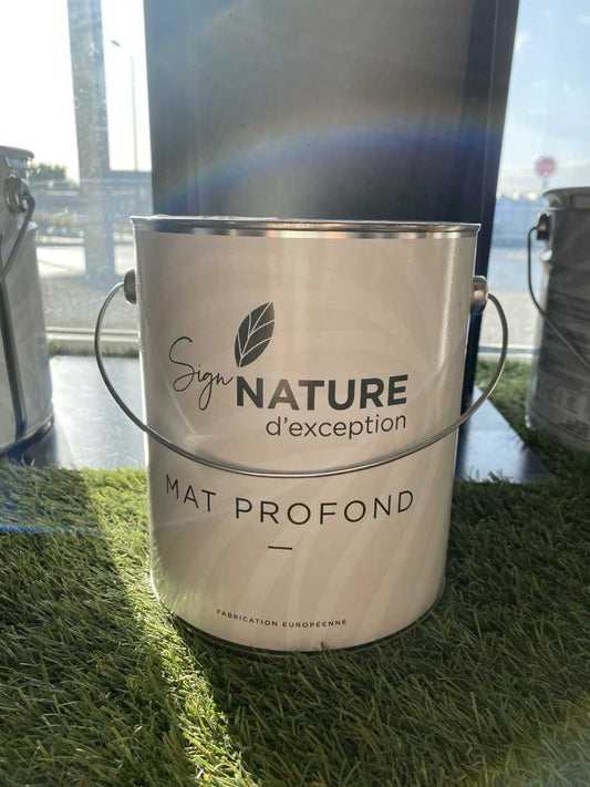 Sign'ature mat profond blanc - Peinture mate haut de gamme pour murs et plafonds