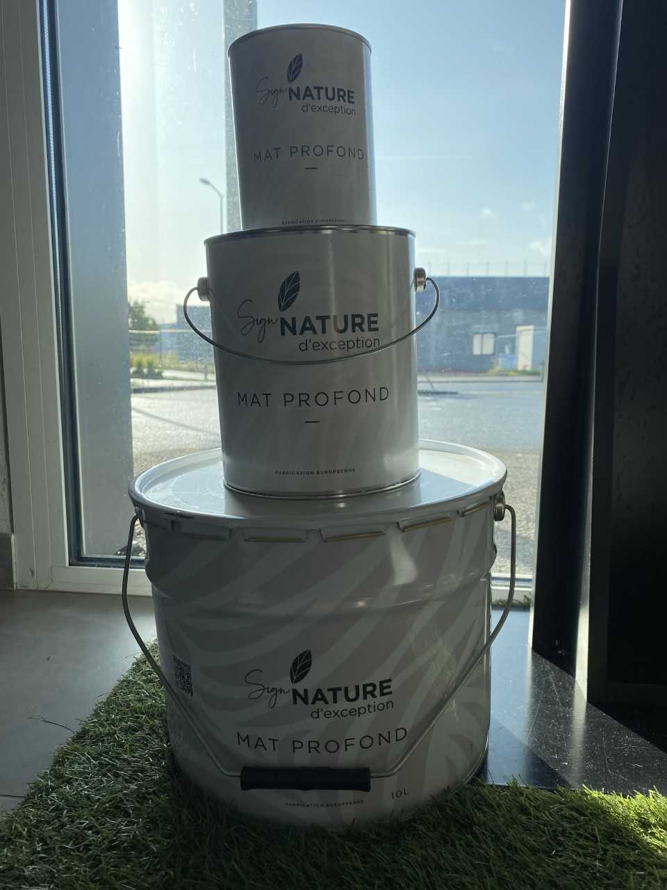 Sign'ature mat profond blanc - Peinture mate haut de gamme pour murs et plafonds