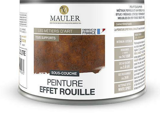 MAULER - Sous couche peinture effet rouille