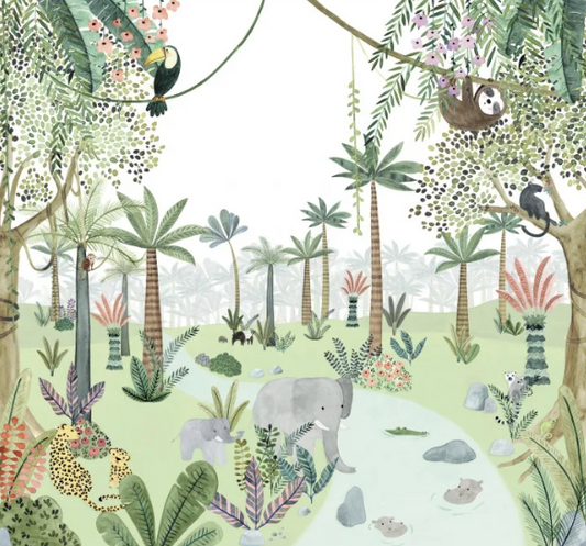 Papier Peint Panoramique CASADECO - In the hearth of the jungle