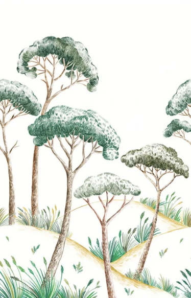 Papier Peint Panoramique CASELIO - Pinea