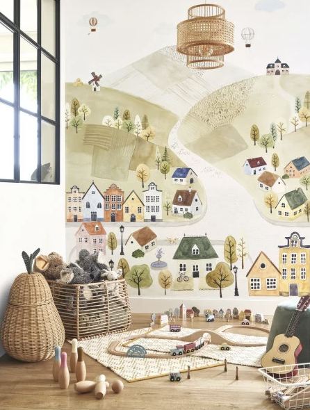 Papier Peint Panoramique CASADECO - Welcome to the village
