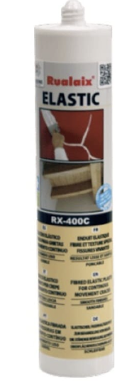Enduit-mastic acrylique fibré et fin RX-400 Rualaix Elastic