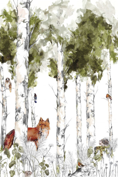 Papier Peint Panoramique CASAMANCE - Sylvania