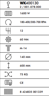 Mélangeur Peinture-Mortier WERKU