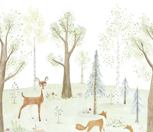 Papier Peint Panoramique CASADECO - The Enchanted Forest with Doe