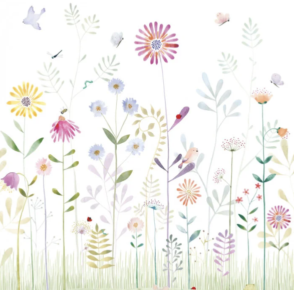 Papier Peint Panoramique CASADECO - The Garden Small World with Frog