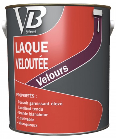 VB Laque velours nuancier Chromatic - Peinture glycéro pour murs, plafonds, boiseries, mobilier...