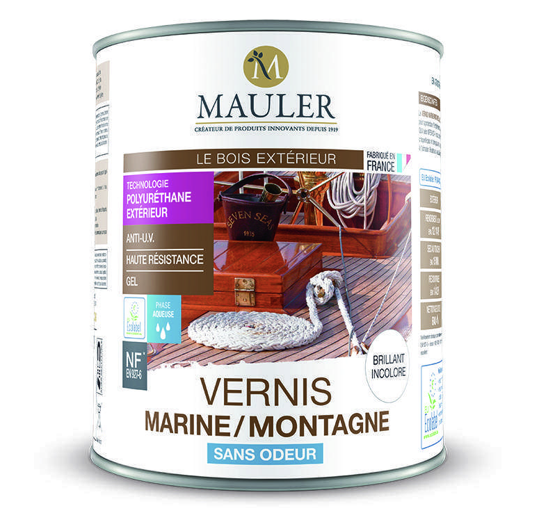 MAULER - Vernis Marine / Montagne Incolore Brillant 1L