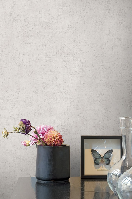 Papier peint GRANDECO Vinyle Gris 10.05 x 0.53 m