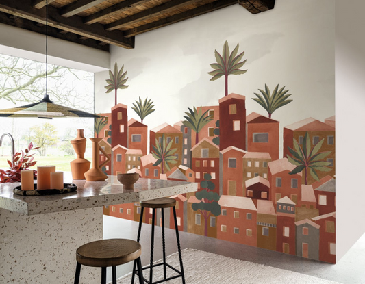 Papier Peint Panoramique CASAMANCE - Vila Viela