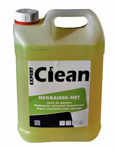 Degraiss'net 5L - Nettoyant et dégraissant pour surfaces synthétiques