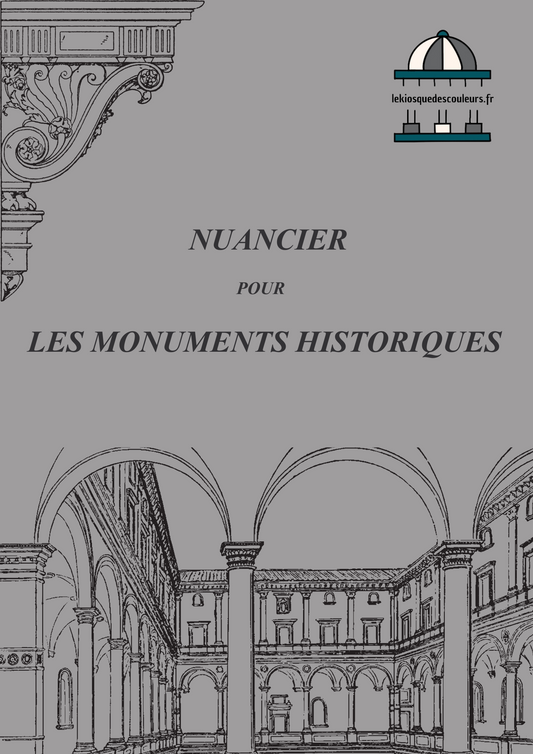 Nuancier pour les couleurs des monuments historiques