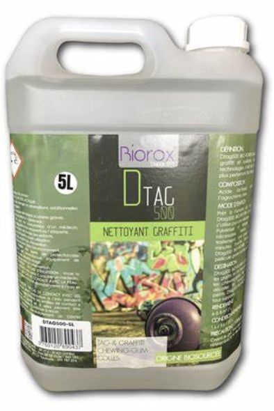 DTAG 500 - Nettoyant surpuissant graffitis prêt à l'emploi.