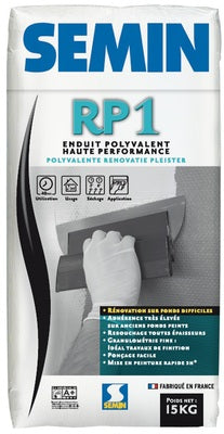 SEMIN - Enduit polyvalent RP1 15 kg