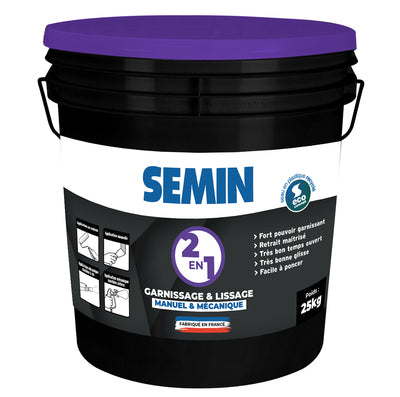 SEMIN - Enduit 2 en 1 G&L 25KG