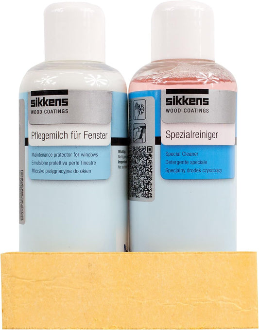 KIT ENTRETIEN  PORTES ET FENETRES KIT GLOSS 250ML SIKKENS