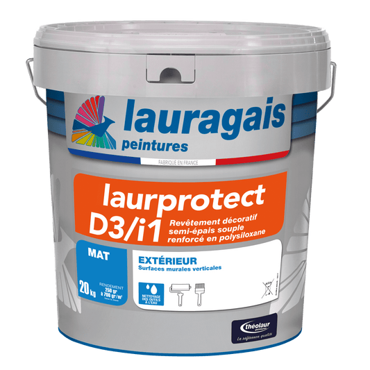 LAURAGAIS - Laurprotect D3/i1 blanc 20 KG