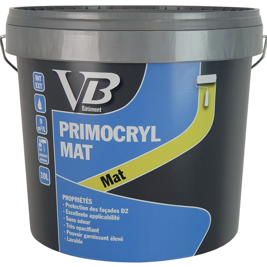 ESPACE REVETEMENT - Primocryl mat blanc