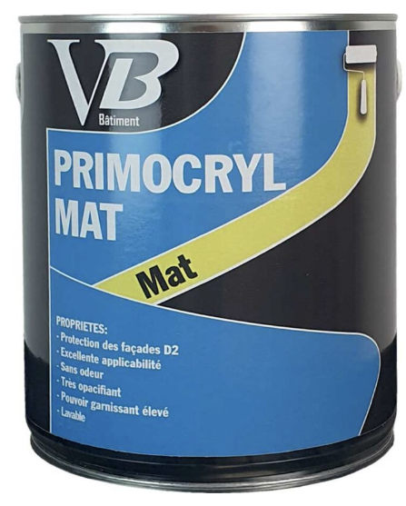 ESPACE REVETEMENT - Primocryl mat blanc