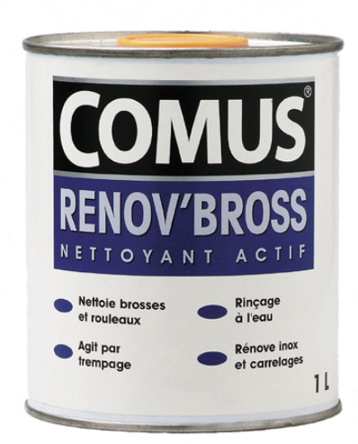 Renov'bross - nettoyant pour les brosses et rouleaux 1L - COMUS