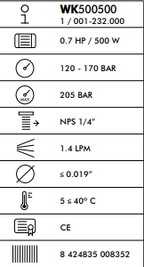 Equipement électrique Airless WERKU