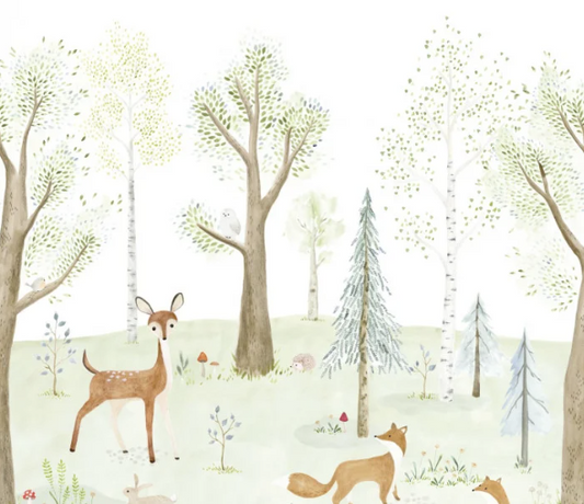 Papier Peint Panoramique CASADECO - The Enchanted Forest with Doe