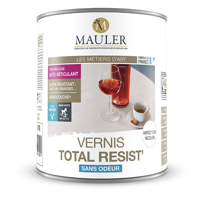 MAULER - Vernis Total Resist Incolore Mat 0.5L