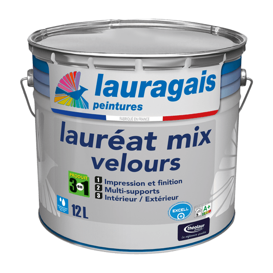 LAURAGAIS - Laureat mix velours blanc