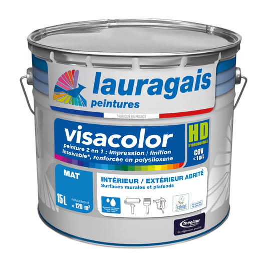 LAURAGAIS - Visacolor HD mat blanc pur